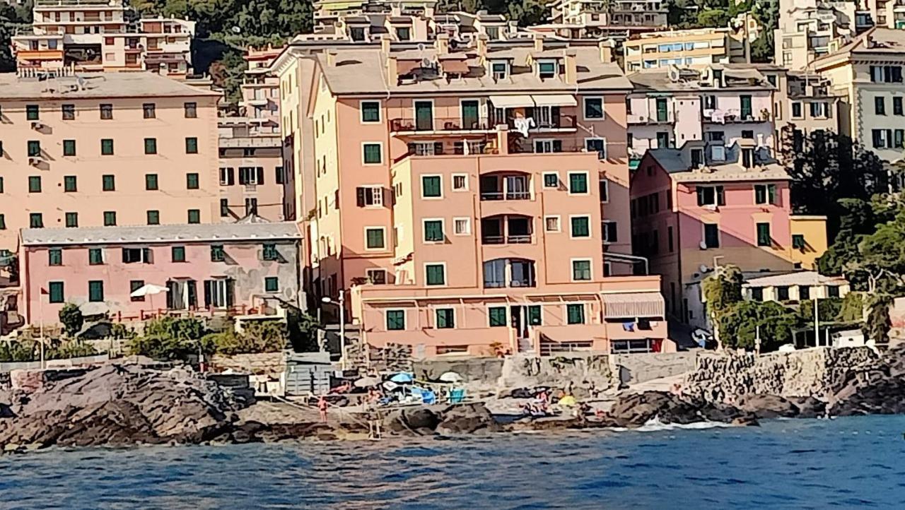 Appartamento Vicino Al Mare A Genova Nervi Bagian luar foto