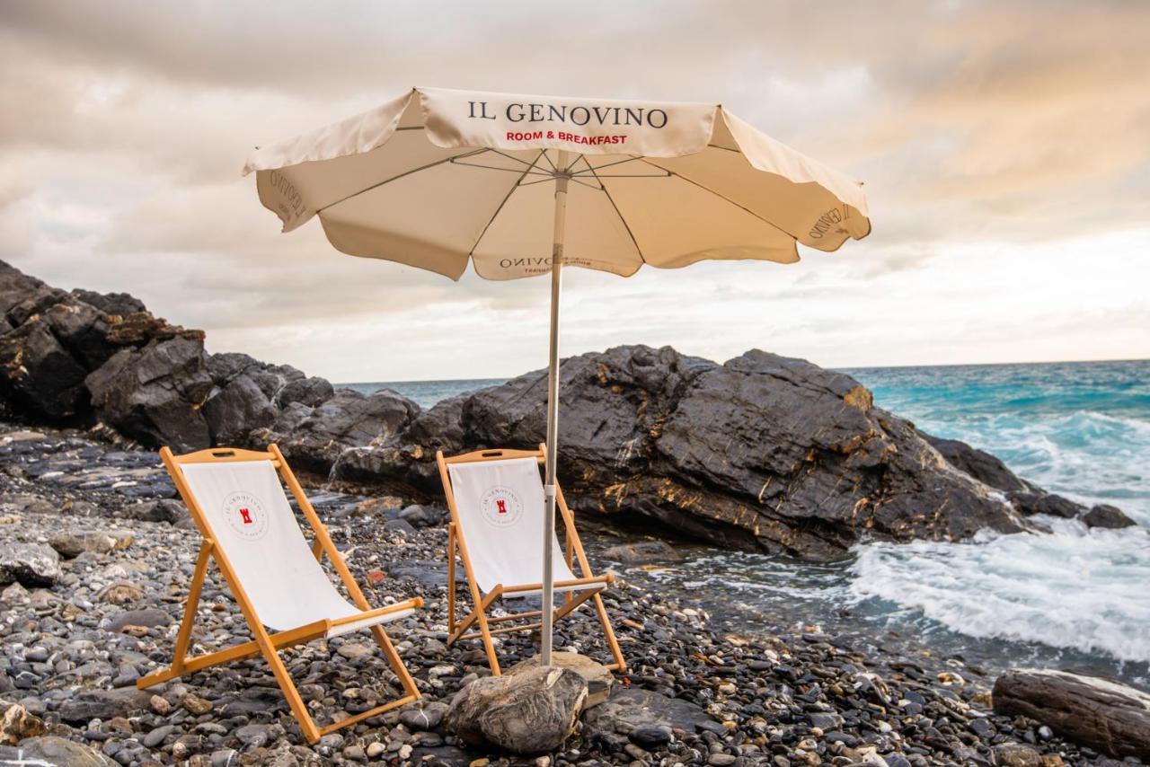 Appartamento Vicino Al Mare A Genova Nervi Bagian luar foto