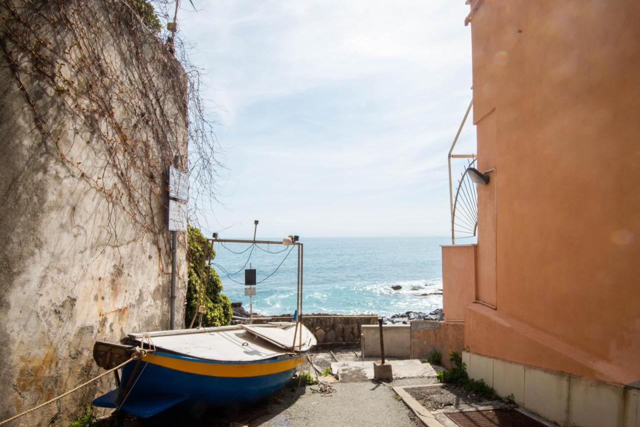 Appartamento Vicino Al Mare A Genova Nervi Bagian luar foto